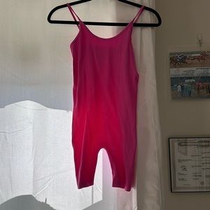 Pink jumpsuit